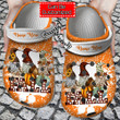 Personalized Fall Crocs - Fall Gnomes Pumpkin Clog Shoes For Men And Women