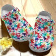 Panting Colorful Puzzle Autism Awareness Gift For Lover Rubber Crocs Clog Shoes Comfy Footwear