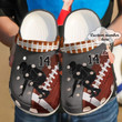Football Personalized Running Crocs Clog Shoes