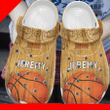 Basketball Custom Name Crocs Rubber Crocs Clog Shoes Comfy Footwear