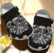 Skull Tattoo Hippie Crocs Shoes Skull Shoes Crocbland Clog Gifts For Men Women