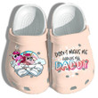 Unicorn Muscle Crocs Shoes For Daughter - Dadacorn Crocs Gifts Fathers Day 2021