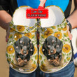 Dog Crocs - Dachshund Cute Sunflower Clog Shoes For Men And Women