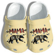 Mama Bear Crocs Shoes - Funny Cute Crocs Shoes Gifts For Wife Mothers Day 2021