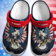 American Eagle Caduceus Nurse Shoe Gifts 4Th Of July - Eagle Custom Shoe Gift For Women Men