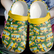 School Bus Driver Yellow Pattern 102 Gift For Lover Rubber Crocs Clog Shoes Comfy Footwear