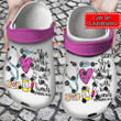 Nurse Crocs - Nurse Personalized She Works Willingly Clog Shoes For Men And Women