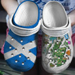 Half Scottish Flag Half Scottish Symbols For Men And Women Gift For Fan Classic Water Rubber Crocs Clog Shoes Comfy Footwear