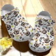 Cute French Bulldog Fashion Style Gift For Lover Rubber Crocs Clog Shoes Comfy Footwear