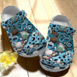 Ocean Mosaics Turtle Sea Gift For Lover Rubber Crocs Clog Shoes Comfy Footwear
