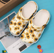 Hippie Sunflower Pattern For Men And Women Gift For Fan Classic Water Rubber Crocs Clog Shoes Comfy Footwear
