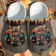 Bear Drinking Camping Shoes Old Men - Funny Cute Custom Shoes Gifts For Men Fathers Day