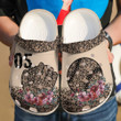 Baseball Leopard Girl Gloves Flower Custom Shoes For Batter Girl - Beauty Baseball Shoes For Women