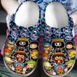 One Pice Chibi Rubber Crocs Clog Shoes Comfy Footwear