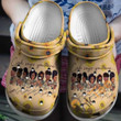 Black Woman Rubber Crocs Clog Shoes Comfy Footwear