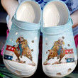 Cowboy 1 Gift For Lover Rubber Crocs Clog Shoes Comfy Footwear