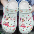 Floral Sewing Machine 3 Gift For Lover Rubber Crocs Clog Shoes Comfy Footwear