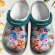 Butterfly With Flowers Shoes - Magical World Beach Shoes Gift For Women Girl Grandma Mother Daughter Sister Niece Friend