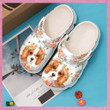 Cavalier King Spaniel Baby Rubber Crocs Clog Shoes Comfy Footwear