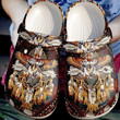 Native American Rubber Crocs Clog Shoes Comfy Footwear