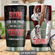 American Football Faith Personalized Stainless Steel Tumbler, Personalized Tumblers, Tumbler Cups, Custom Tumblers