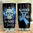 Diabetes Skull Personalized Kd2 Stainless Steel Tumbler, Personalized Tumblers, Tumbler Cups, Custom Tumblers