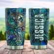 Abstract Art Style Owl Personalized Kd2 Stainless Steel Tumbler, Personalized Tumblers, Tumbler Cups, Custom Tumblers