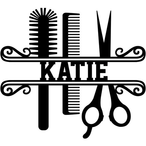Personalized Hair Stylist Metal Sign
