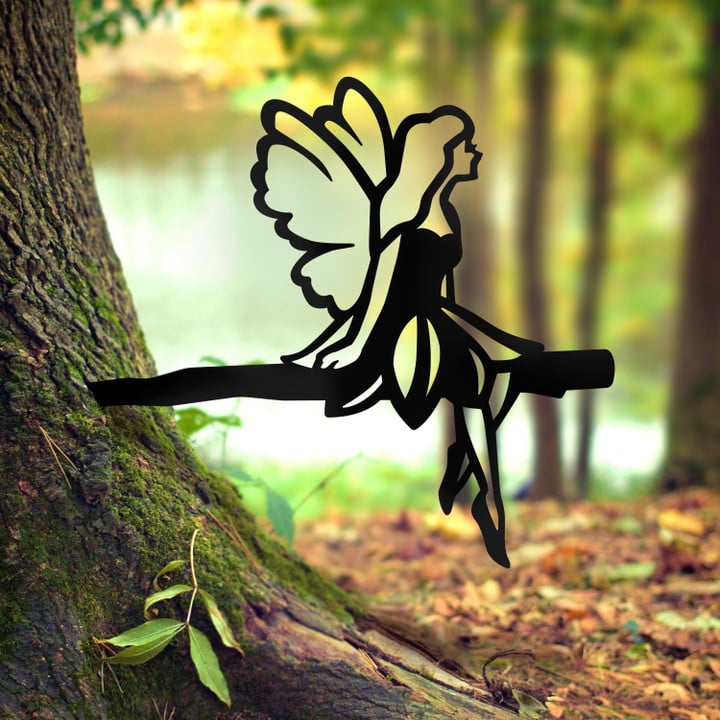 Fairy Wings Metal Art, Garden Signs