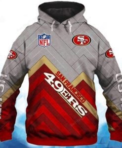 Sports San Francisco 49ers 3D All Over Print Hoodie, Zip-up Hoodie
