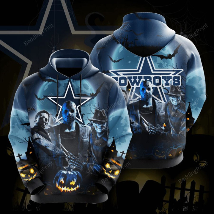 Dallas Cowboys 3D All Over Print Hoodie