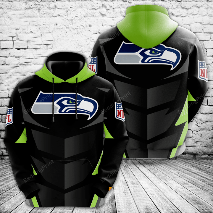 Seattle Seahawks Nfl Men And Women 3d Hoodie Zip Hoodie Seattle Seahawks Nfl 3d Shirt Seattle Seahawks 3d Hoodie Pullover Nfl For Fans