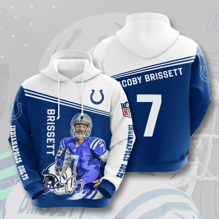Nfl Indianapolis Colts 3D All Over Print Hoodie, Zip-up Hoodie