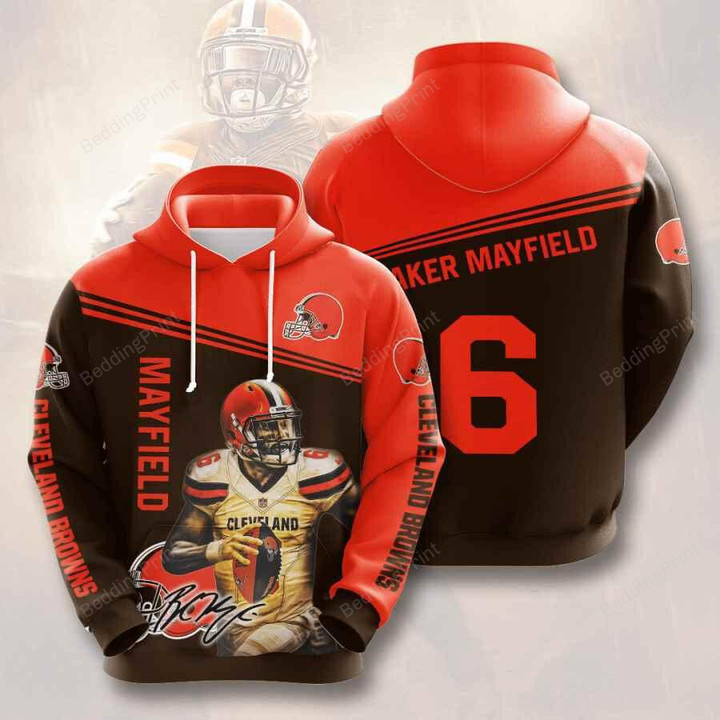 Sports American Football Nfl Cleveland Browns 3D All Over Print Hoodie, Zip-up Hoodie