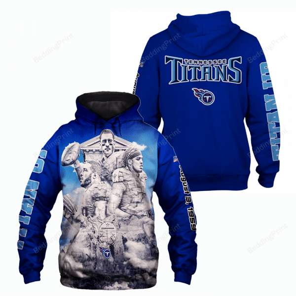 Tennessee Titans For Fan 3d All Over Print Hoodie, Zip-Up Hoodie