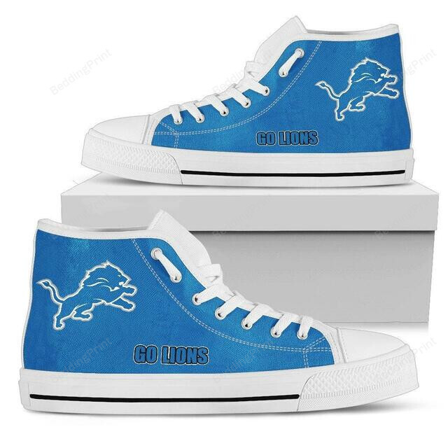 Detroit Lions High Top Shoes