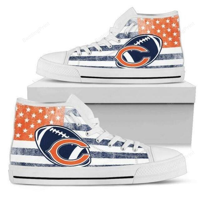 Chicago Bears Nfl High Top Shoes