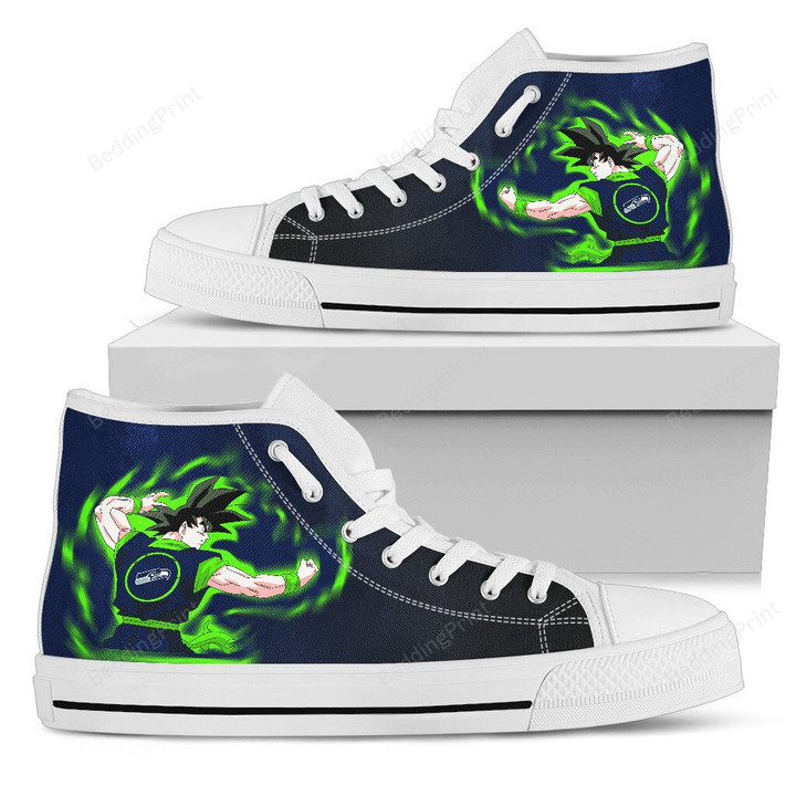 Seattle Seahawks High Top Shoes