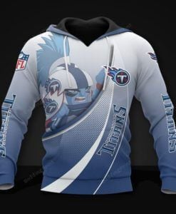 Tennessee Titans Rush Zone 3D All Over Print Hoodie, Zip-up Hoodie