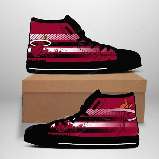 Basketball Miami Heat High Top Shoes