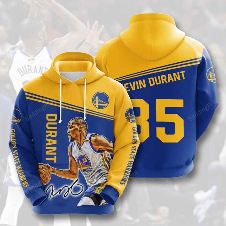Sports Basketball Nba Golden State Warriors Kevin Durant 3D All Over Print Hoodie, Zip-up Hoodie