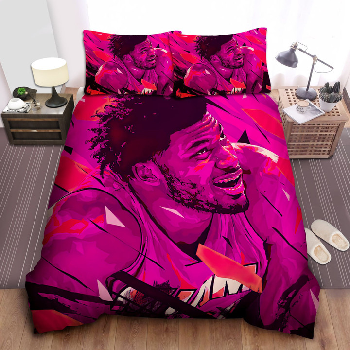 Memphis Grizzlies Justise Winslow Digital Art Bed Sheet Spread Comforter Duvet Cover Bedding Sets