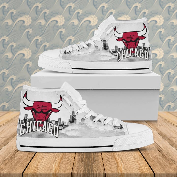 Chicago Bulls High Top Shoes
