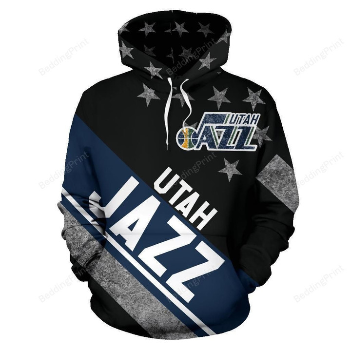 Nba - Utah Jazz 3d Hoodie Style 04