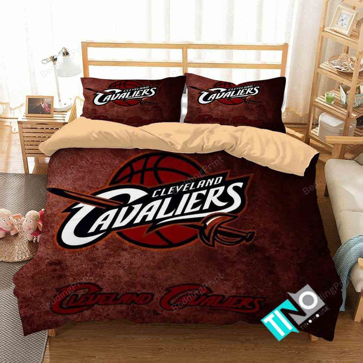 Nba Cleveland Cavaliers 1 Logo 3d Duvet Cover Bedding Sets V