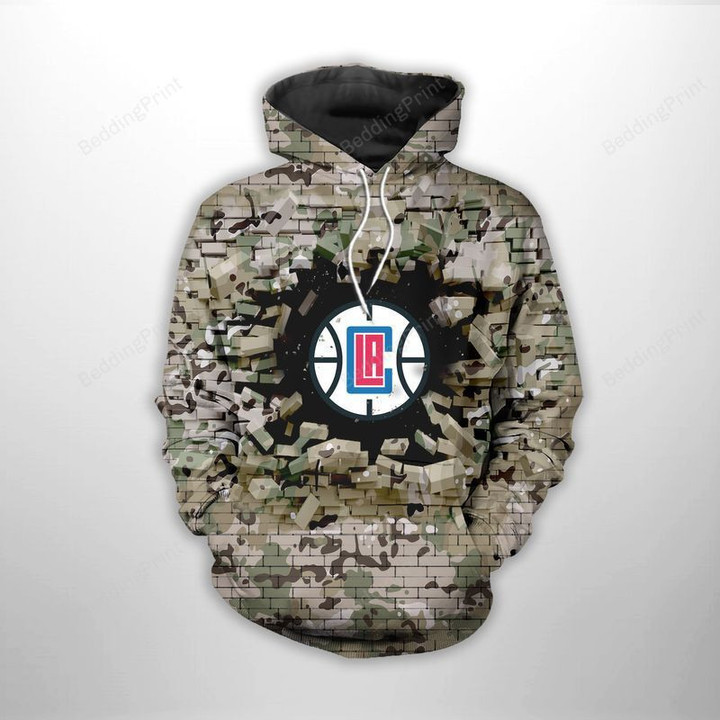 Nba - Los Angeles Clippers 3d Hoodie Style 04