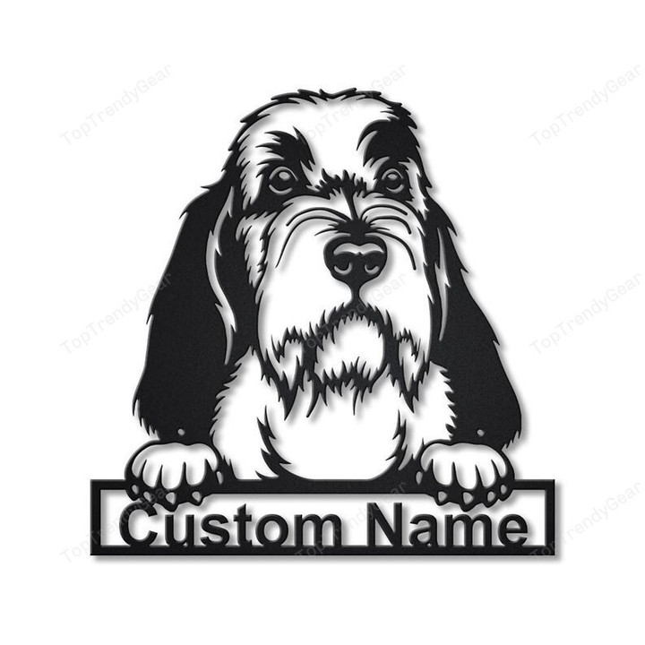 Personalized Petit Basset Griffon Vend�en Dog Metal Sign Art Custom Petit Basset Griffon Vend�en Dog Metal Sign Dog Gift Animal Funny