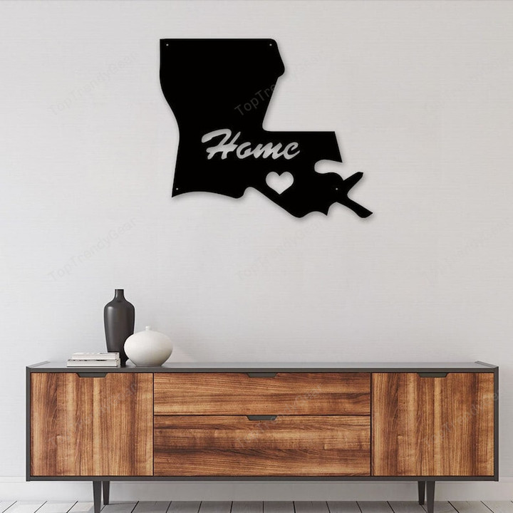 Personalized Map States Metal Sign USA State Metal Wall Custom Metal Entrance Sign Ranch Sign Established United States Map Metal Sign