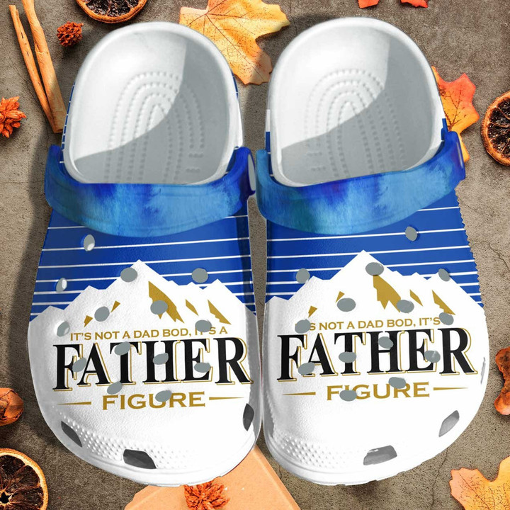Its Not A Dad Bod Funny Busch Beer Shoes Crocs Clogs Gift For Fathers Day