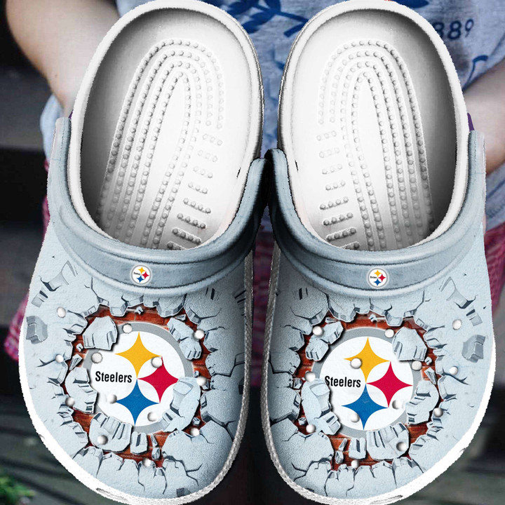 Pittsburgh Steelers Tide Clog Shoes